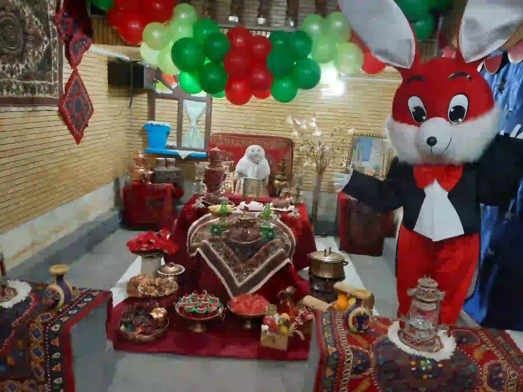 شب یلدا دبستان آبی